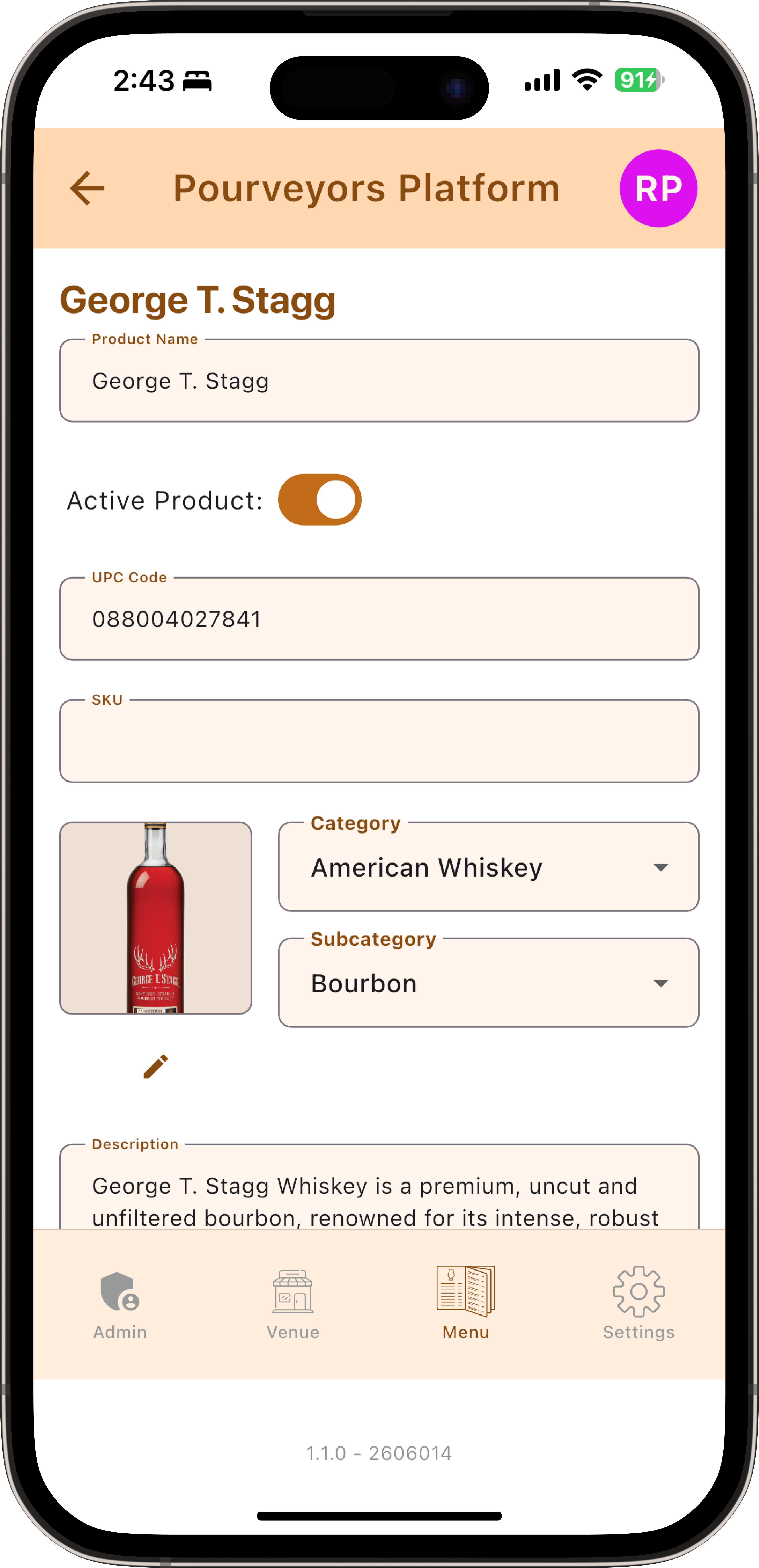 Product detail